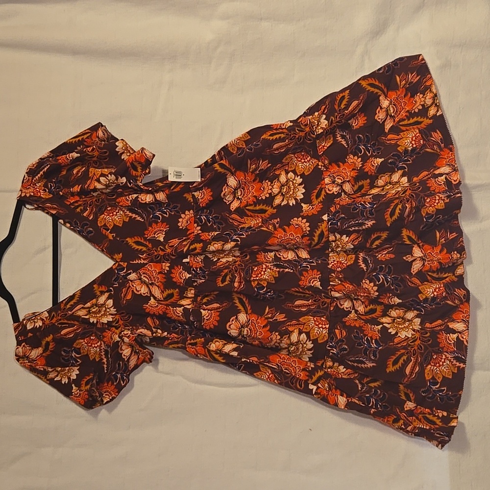 Old Navy Patterned Mini Dress Sz. M NWT